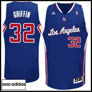 Los Angeles Clippers GRIFFIN Jersey. Royal Blue. Size XL.